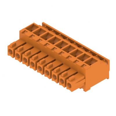 WEIDMULLER BCZ 3.81/09/90 SN OR BX Wtyk PCB (złącze wiązki), 3.81 mm, Liczba biegunów: 9, Przyłącze z jarzmem 1939900000 /50szt./ (1939900000)