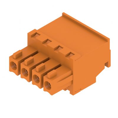 WEIDMULLER BCZ 3.81/04/270 SN OR BX Wtyk PCB (złącze wiązki), 3.81 mm, Liczba biegunów: 4, Przyłącze z jarzmem 1940210000 /50szt./ (1940210000)