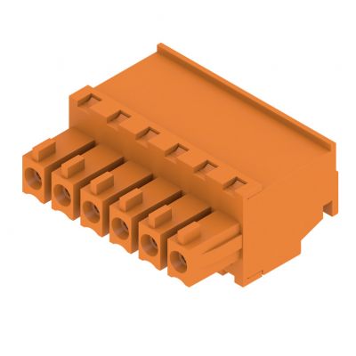 WEIDMULLER BCZ 3.81/06/270 SN OR BX Wtyk PCB (złącze wiązki), 3.81 mm, Liczba biegunów: 6, Przyłącze z jarzmem 1940230000 /50szt./ (1940230000)