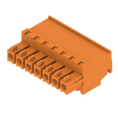 WEIDMULLER BCZ 3.81/07/270 SN OR BX Wtyk PCB (złącze wiązki), 3.81 mm, Liczba biegunów: 7, Przyłącze z jarzmem 1940240000 /50szt./ (1940240000)