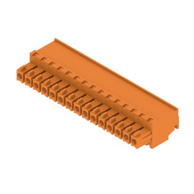 WEIDMULLER BCZ 3.81/15/270 SN OR BX Wtyk PCB (złącze wiązki), 3.81 mm, Liczba biegunów: 15, Przyłącze z jarzmem 1940320000 /50szt./ (1940320000)