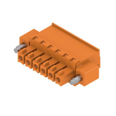 WEIDMULLER BCZ 3.81/06/270F SN OR BX Wtyk PCB (złącze wiązki), 3.81 mm, Liczba biegunów: 6, Przyłącze z jarzmem 1940500000 /50szt./ (1940500000)