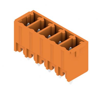 WEIDMULLER SC 3.81/05/180G 3.2SN OR BX Wtyki PCB (złącza płyty), 3.81 mm, Liczba biegunów: 5, kąt odejścia: 180° 1942870000 /50szt./ (1942870000)