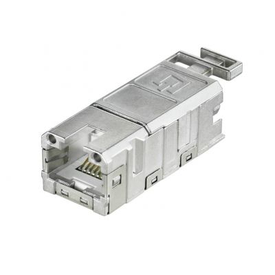 WEIDMULLER IE-BI-RJ45-FJ-B Złącze RJ45, IP67 z obudową, złącze 1: RJ45, Przyłącze 2: IDCTIA-568BAWG 26...AWG 22 1963840000 /10szt./ (1963840000)