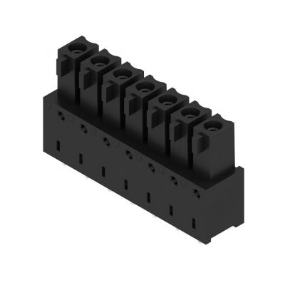 WEIDMULLER BCL-SMT 3.81/07/180 1.5SN BK BX Wtyki PCB (złącza płyty), 3.81 mm, Liczba biegunów: 7, kąt odejścia: 180° 1976570000 /50szt./ (1976570000)