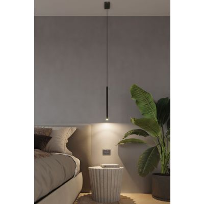 Sollux Lampa wisząca Pastelo 1 czarna SL.0469 (SL.0469)