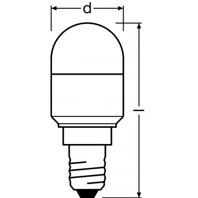 PARATHOM SPECIAL T26 20 2,2W 827 E14 FR LEDVANCE (4052899961289)