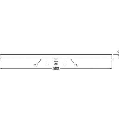 LEDinestra 40 6W 827 S14d FR LEDVANCE (4058075817791)