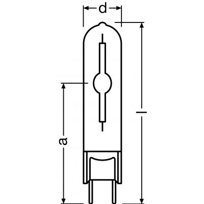 Ledvance Lampa metahalogenkowa - HCI-TC 35/830 WDL PB (4008321681997)