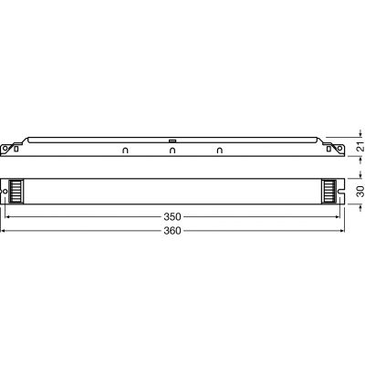 QT 1X58 220-240 DIM LEDVANCE (4008321645609)