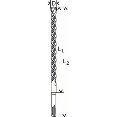 WIERTŁO SDS-PL.5X50/110 (1618596164)