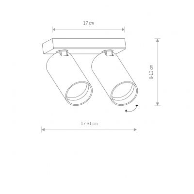 Spot MONO II WHITE 7810 Nowodvorski Lighting (7810)