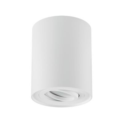 Oprawa sufitowa HARY GU10 biała TUBA lampa 03711 IDEUS (03711)