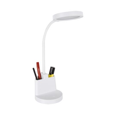 Lampka biurkowa z pojemnikiem biała LED 8W 03823 IDEUS (03823)