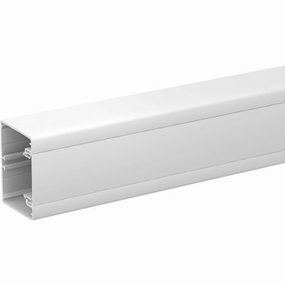 Optiline 45 kanał elektroinstalacyjny 75x55 mm PVC biel polarna długość 1m ISM10100P SCHNEIDER (ISM10100P)