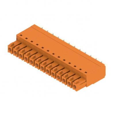 WEIDMULLER BCF 3.81/13/180 SN OR BX Wtyk PCB (złącze wiązki), listwa z gniazdami, 3.81 mm, Liczba biegunów: 13, PUSH IN, złącze sprężynowe 1969200000 /50szt./ (1969200000)