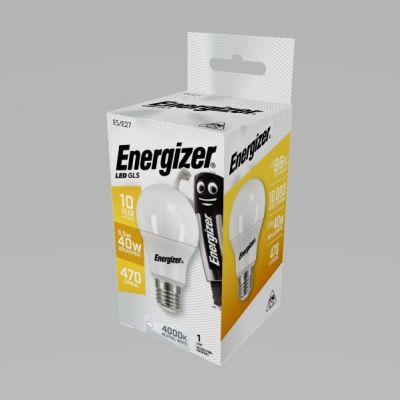 ŻARÓWKA LED E27 470LM 40W neutralna biel ENERGIZER (S17533)