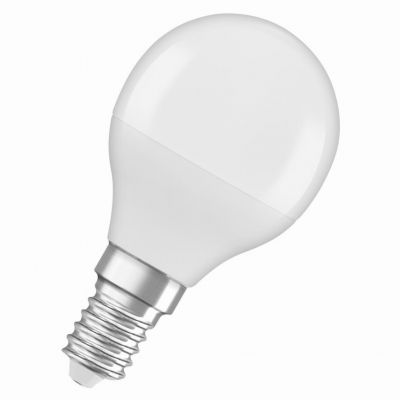 Żarówka LED E14 kulka 4,9W 470lm 3000K ciepła biel VALUE OSRAM (4058075630376)