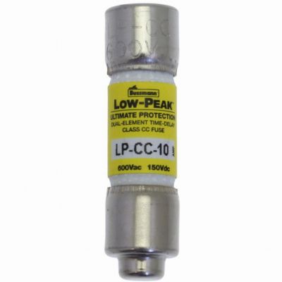 LOW PEAK CC TIME DELAY 10A 600 VAC/150VDC zwłoczna klasa CC LP-CC-10 EATON (LP-CC-10)