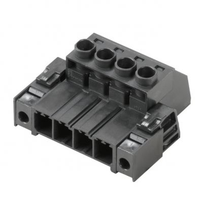 WEIDMULLER SVZ 7.62HP/04/180SF SN BK BX Wtyk PCB (złącze wiązki), 7.62 mm, Liczba biegunów: 4, Przyłącze z jarzmem 1931980000 /100szt./ (1931980000)