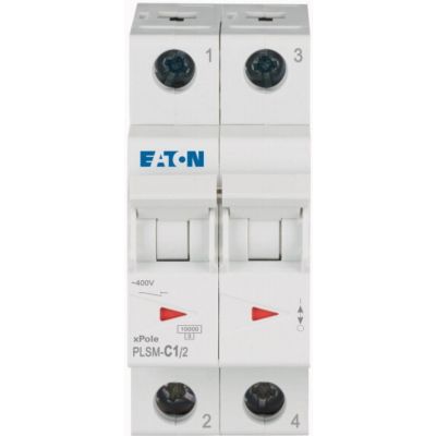 PLSM-C1/2-MW Wyłącznik nadprądowy 10kA C1A 2P 242390 EATON (242390)