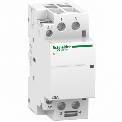 Stycznik modułowy Acti9 iCT60-40-20-230 40A 2Z 60Hz 220/240 VAC A9C20642 SCHNEIDER (A9C20642)