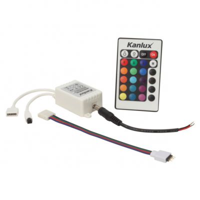 Kontroler do liniowych modułów LED RGB CONTROLLER RGB-IR20 KANLUX (18960)