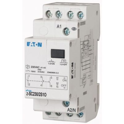 Z-SC230/2S1O Przekaźniki impulsowy z funkcją centralnego sterowania 16A 230V AC 2Z 1R 265327 EATON (265327)