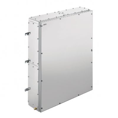 WEIDMULLER KTB MH 987420 S4N3 Metalowa obudowa iskrobezpieczna, 740 x 980 x 200 mm, nieobrobiony, Płytka kołnierzowa: Tak, na dole, z lewej strony, z prawej strony, 4 zawiasy i wkr 1195630002 /1szt./ (1195630002)