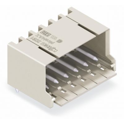 Wtyk picoMAX raster 3,5mm 10-biegunoweunowy z kątowymi pinami lutowniczymi 2091-1430 /100szt./ WAGO (2091-1430)