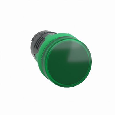 Harmony XB5 Monolityczny wskaźnik świetlny zielony LED 110/120V AC plastikowy XB5EVG3 SCHNEIDER (XB5EVG3)