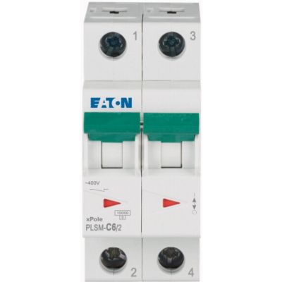 PLSM-C6/2-MW Wyłącznik nadprądowy 10kA C6A 2P 242399 EATON (242399)