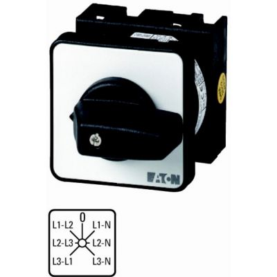 Przełącznik woltomierza 3xL-L i 3xL-N do wbudowania T0-3-8007/E 095813 EATON (095813)