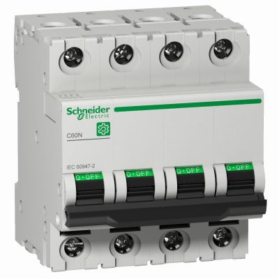 Wyłącznik nadprądowy Multi9 C60N 10kA 4P B32A 415V M9F10432 SCHNEIDER (M9F10432)