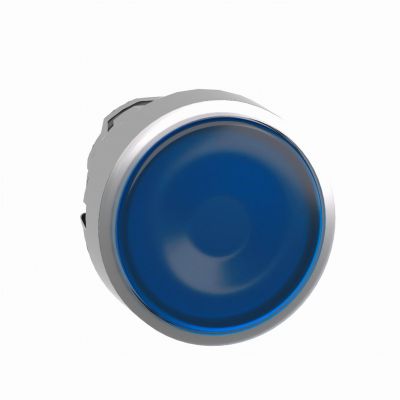Harmony XB4 Przycisk płaski z mechanizmem push push niebieska LED metalowa ZB4BH063 SCHNEIDER (ZB4BH063)