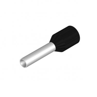 WEIDMULLER H1,5/14D SW SP Końcówka tulejkowa, izolowany, 1.5 mm², Długość odizolowania: 10 mm, czarny 1476330000 /100szt./ (1476330000)
