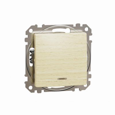 Sedna Design & Elements Łącznik schodowy z podświetleniem brzoza efekt drewna SDD180106L SCHNEIDER (SDD180106L)