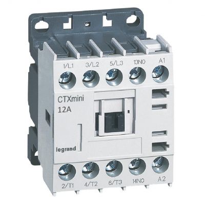 Styczniki mocy 12A 3P 110V AC 0Z 1R CTX3 MINI 417044 LEGRAND (417044)
