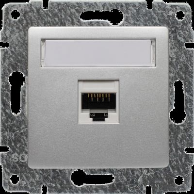 VENA ; Gniazdo komputerowe poj. RJ45, kat. 5,  bez ramki, (514061)