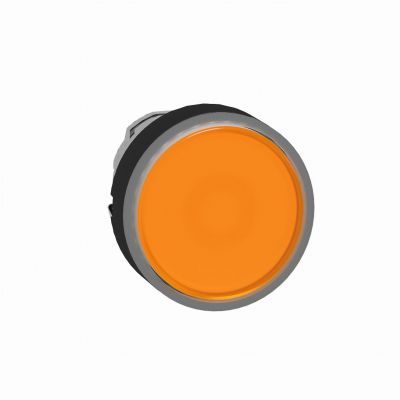 Harmony XB4 Przycisk płaski fi22 pomarańczowy samopowrotny LED okrągły metalowy ZB4BW3537 SCHNEIDER (ZB4BW3537)