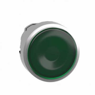 Harmony XB4 Przycisk płaski z samopowrotem zielona metalowa ZB4BW333 SCHNEIDER (ZB4BW333)