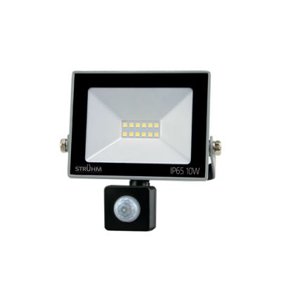 Naświetlacz SMD LED z czujnikiem ruchu KROMA LED S 10W GREY 6500K IDEUS (03773)