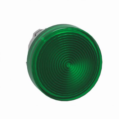 Harmony XB4 Napęd lampki sygnalizacyjnej zielona LED metalowa karbowana ZB4BV033S SCHNEIDER (ZB4BV033S)