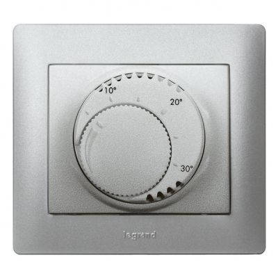 Sistena Life Regulator Temperatury Ze Stykiem Metalic 230V~ Produkt Wycofany LEGRAND (775685)