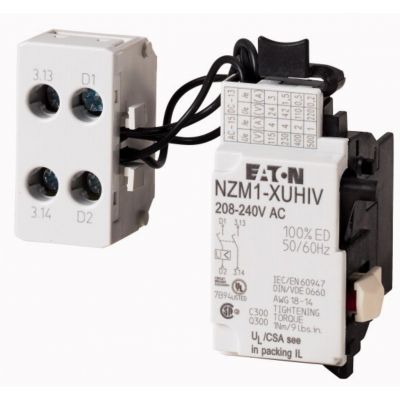 NZM1-XUHIV24DC Wyzwalacz podnapięciowy 24DC 2Z wyprzedzające 259547 EATON (259547)