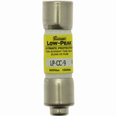 LOW PEAK CC TIME DELAY 9A 600 VAC/150VDC zwłoczna klasa CC LP-CC-9 EATON (LP-CC-9)