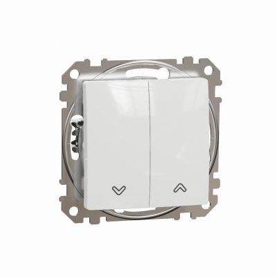 Sedna Design & Elements Przycisk zwierny żaluzjowy biały SDD111114 SCHNEIDER (SDD111114)