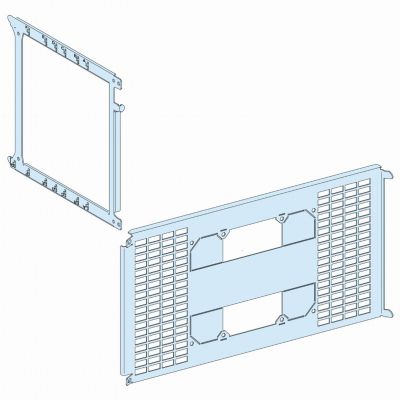 Rozdzielnice PrismaSet płyta montażowa Prisma P do mocowanego pionowo na stałe aparatu NS1600 SCHNEIDER (LVS03482)