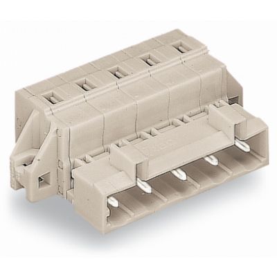 Wtyk MCS-MIDI Classic 8-biegunowy jasnoszary raster 7,5mm 723-608/019-000 /25szt./ WAGO (723-608/019-000)