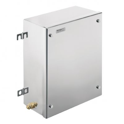 WEIDMULLER KTB FS 352620 S4E0 Metalowa obudowa iskrobezpieczna, 260 x 350 x 200 mm, element polerowany elektrolitycznie, Płytka kołnierzowa: Nie, M6 wkręty o łbie sześciokątnym z r 1195950000 /1szt./ (1195950000)